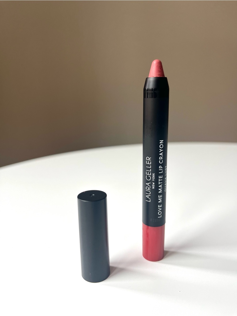 Laura Geller Love Me Matte Lip Crayon, Guava Lust, DISCONTINUED COLOR